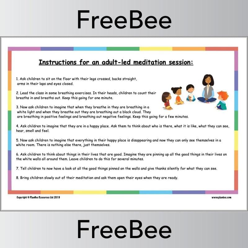 PlanBee FREE Children's Mental Health Week Activity Pack by PlanBee