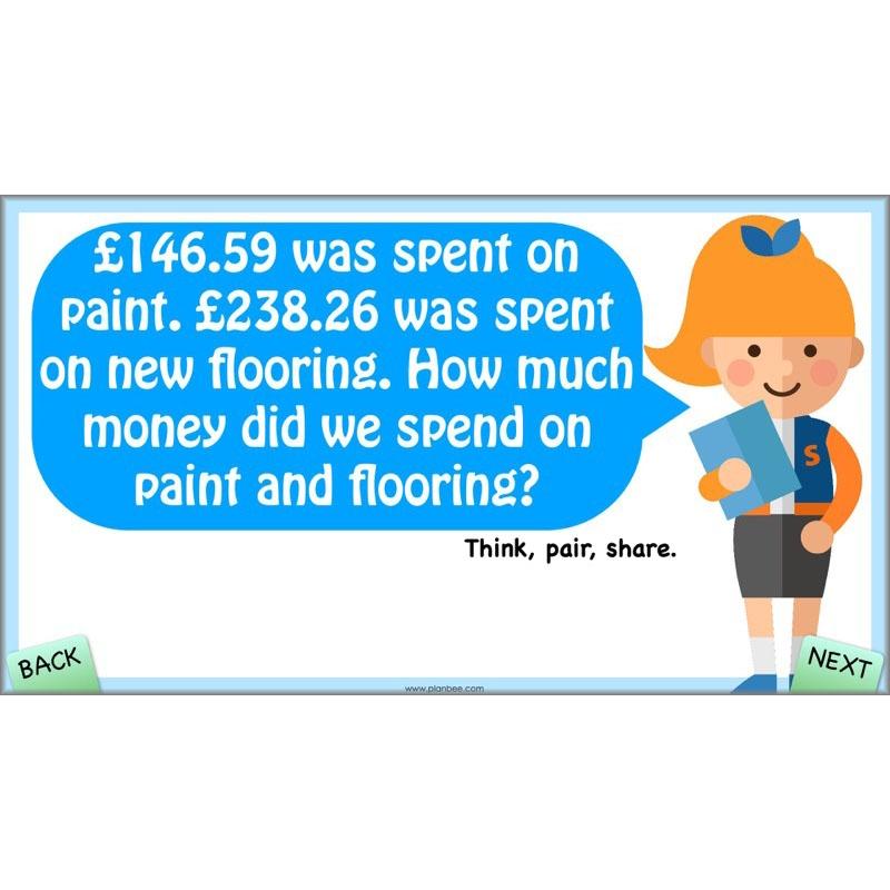 PlanBee Mental & Written Addition - Year 5 Maths Planning - PlanBee