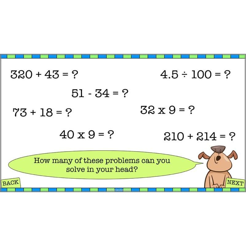 PlanBee Mental Methods - Complete Year 6 Planning and Resources PlanBee