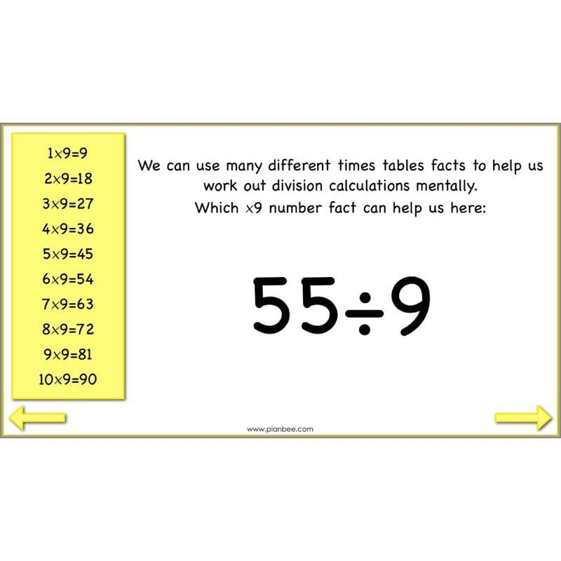 PlanBee Mental Multiplication & Division - Maths Planning & Resources - Year 6