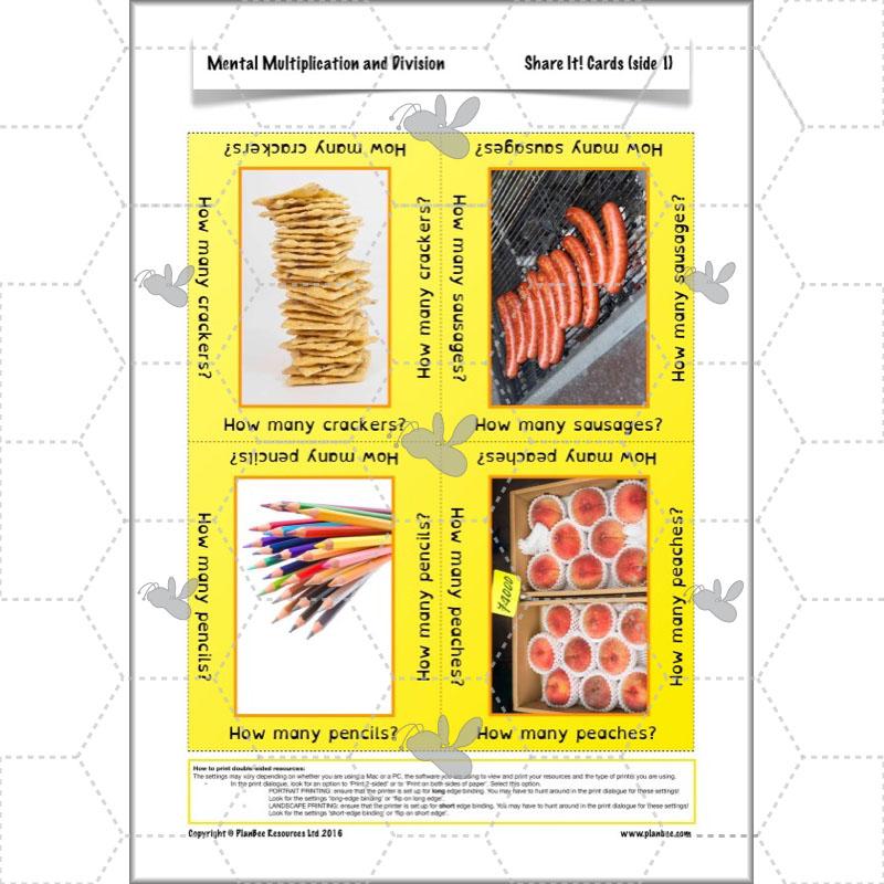 PlanBee Mental Multiplication & Division - Maths Planning & Resources - Year 6