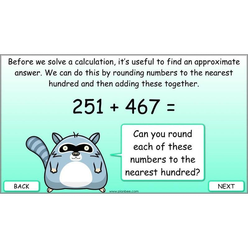 Methods of Addition Maths Lessons for Year 4 by PlanBee