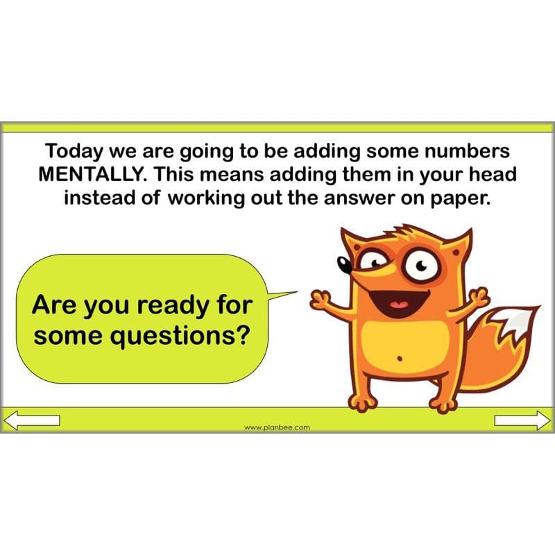 PlanBee Mental Addition: KS2 Maths Addition and Subtraction Year 3