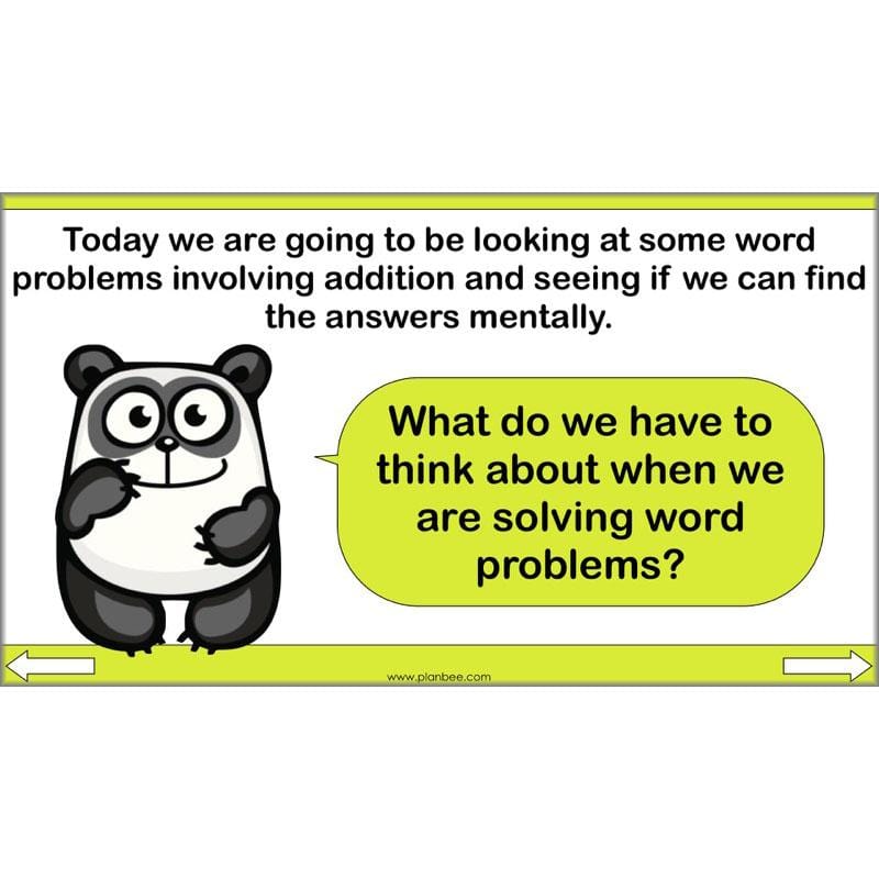 PlanBee Mental Addition: KS2 Maths Addition and Subtraction Year 3