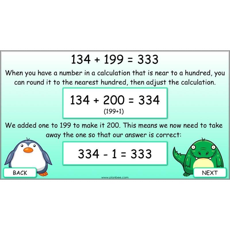 PlanBee Methods of Addition - Addition & Subtraction: Primary Year 4 Maths KS2