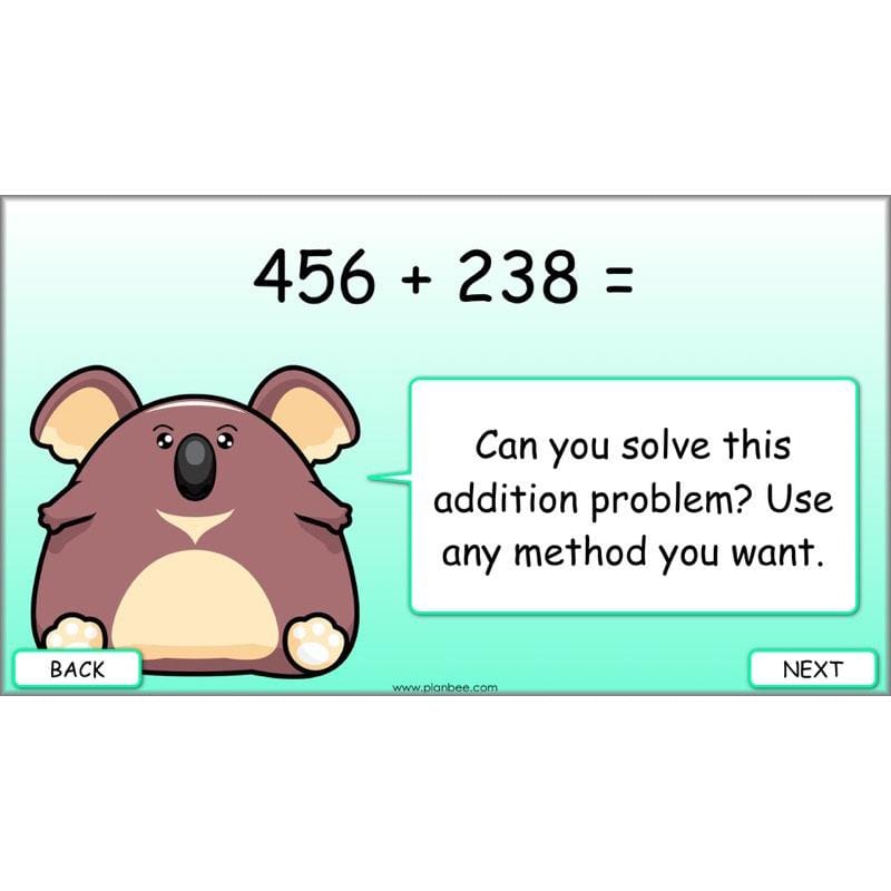 PlanBee Methods of Addition - Addition & Subtraction: Primary Year 4 Maths KS2