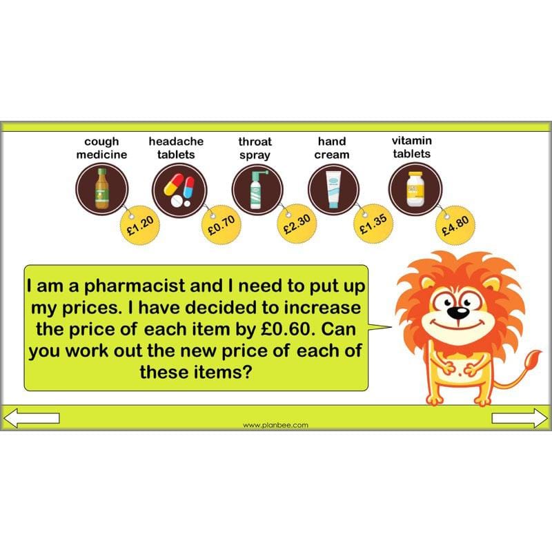 PlanBee Mental Addition: KS2 Maths Addition and Subtraction Year 3