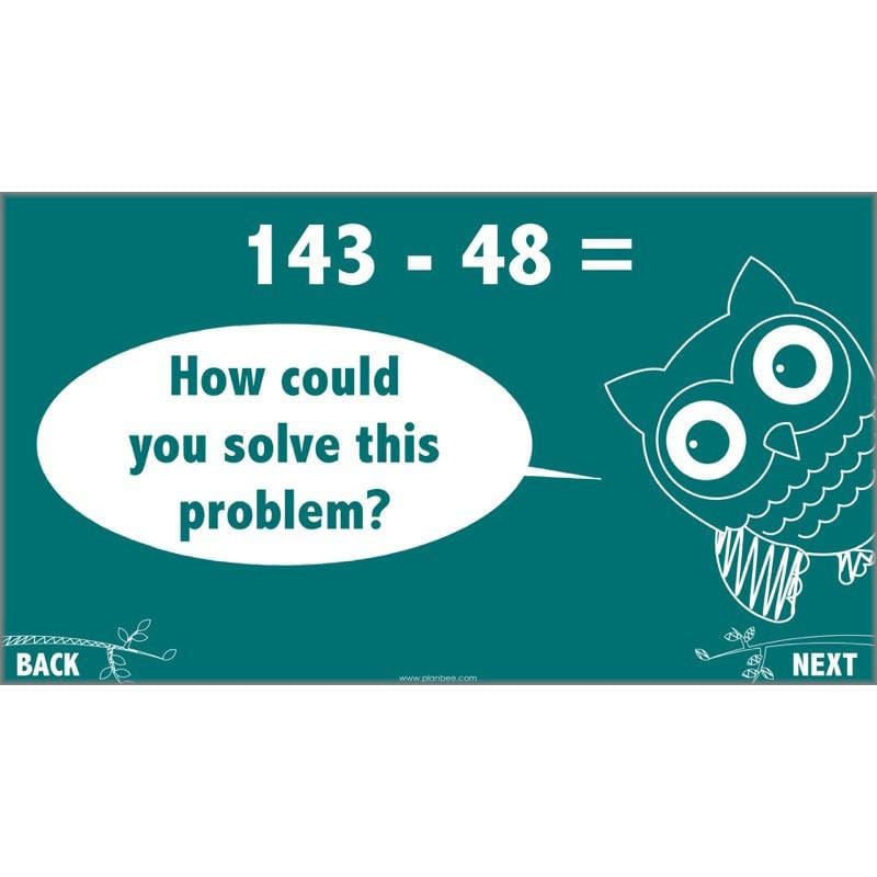 PlanBee Methods of Subtraction - Addition & Subtraction: Year 4 Primary Maths