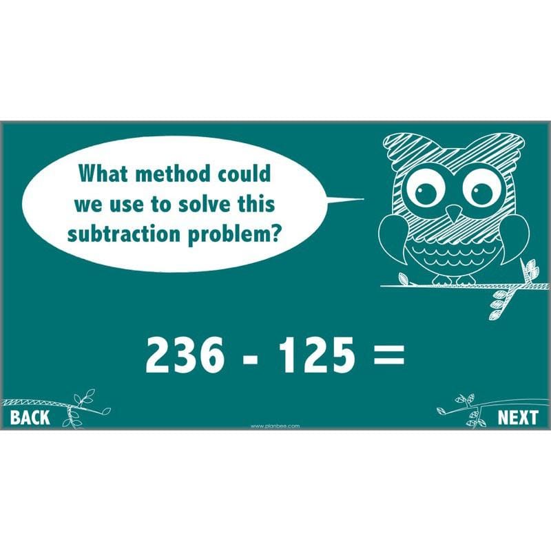 PlanBee Methods of Subtraction - Addition & Subtraction: Year 4 Primary Maths