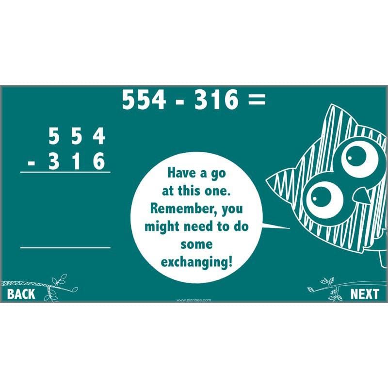 PlanBee Methods of Subtraction - Addition & Subtraction: Year 4 Primary Maths