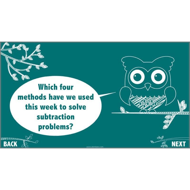 PlanBee Methods of Subtraction - Addition & Subtraction: Year 4 Primary Maths