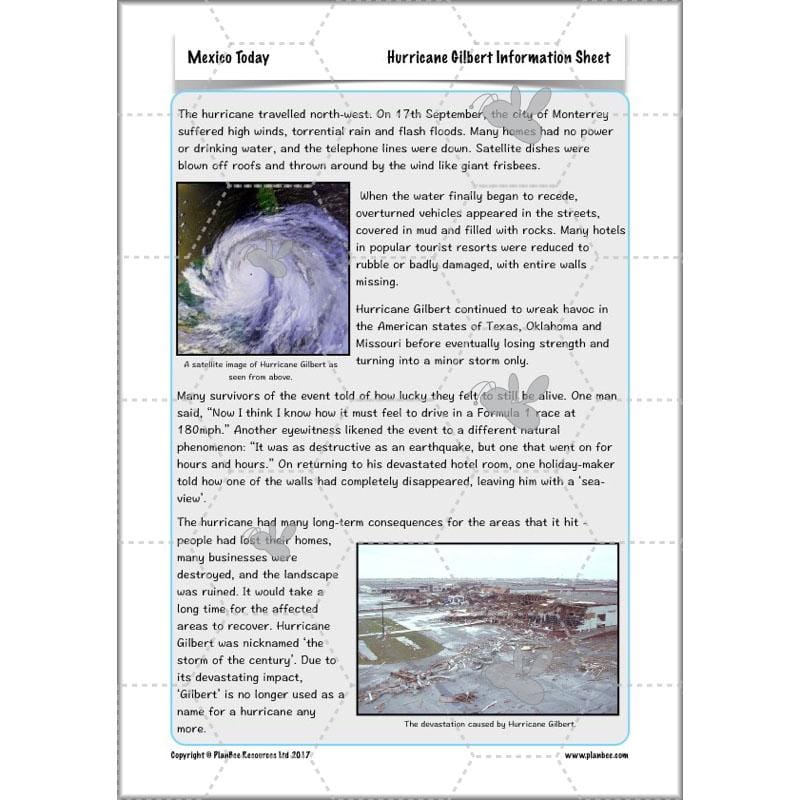 PlanBee Mexico Today: Year 3 & Year 4 Mexico KS2 Geography | PlanBee