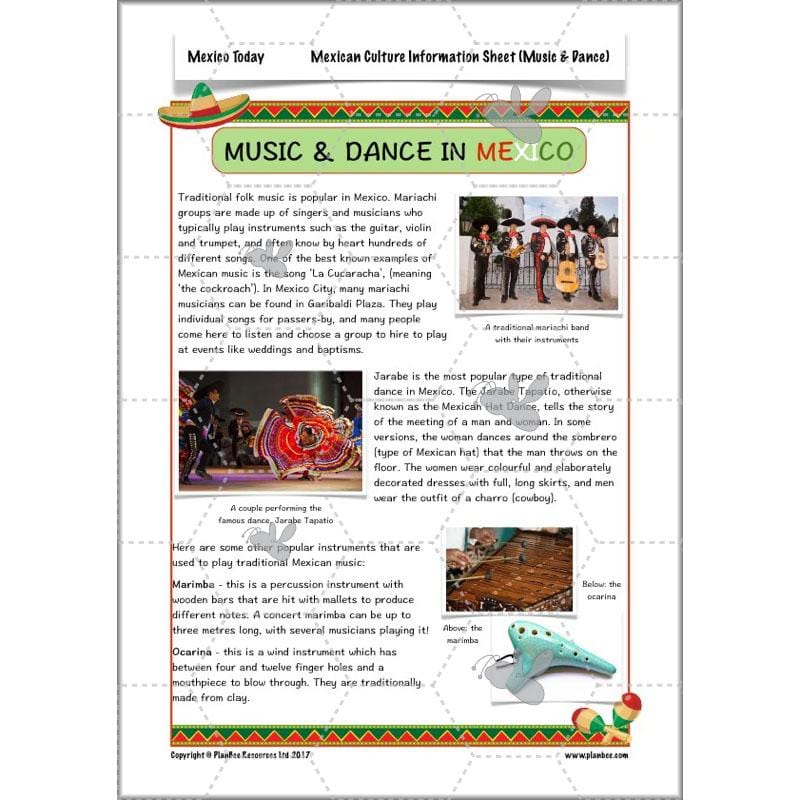 PlanBee Mexico Today: Year 3 & Year 4 Mexico KS2 Geography | PlanBee