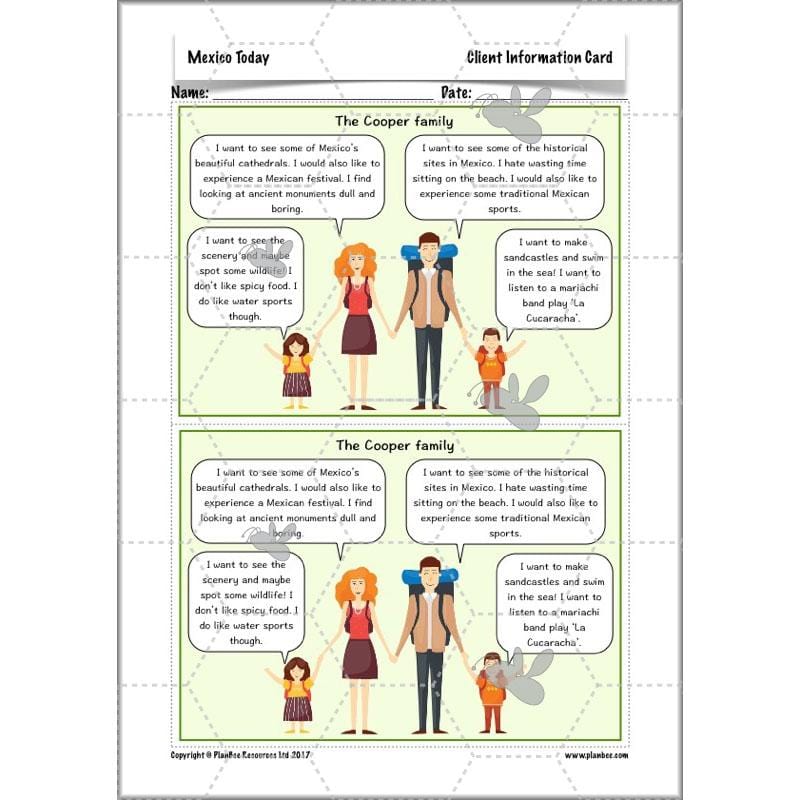 PlanBee Mexico Today: Year 3 & Year 4 Mexico KS2 Geography | PlanBee