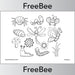 PlanBee Minibeast Colouring Pages by PlanBee