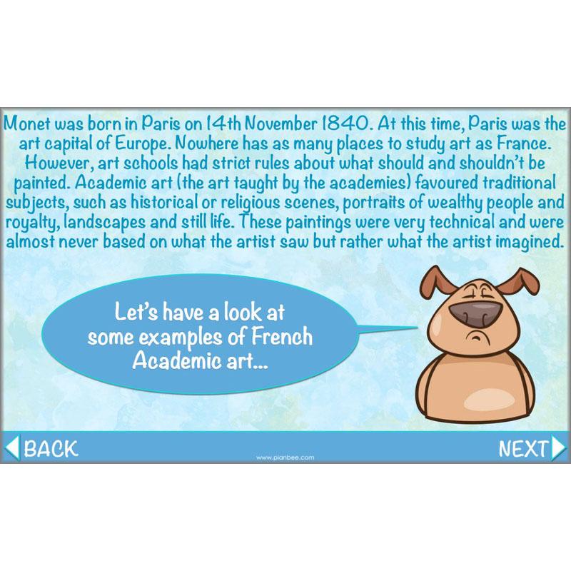 PlanBee Claude Monet KS2 Impressionism Art Lessons for Year 5/6