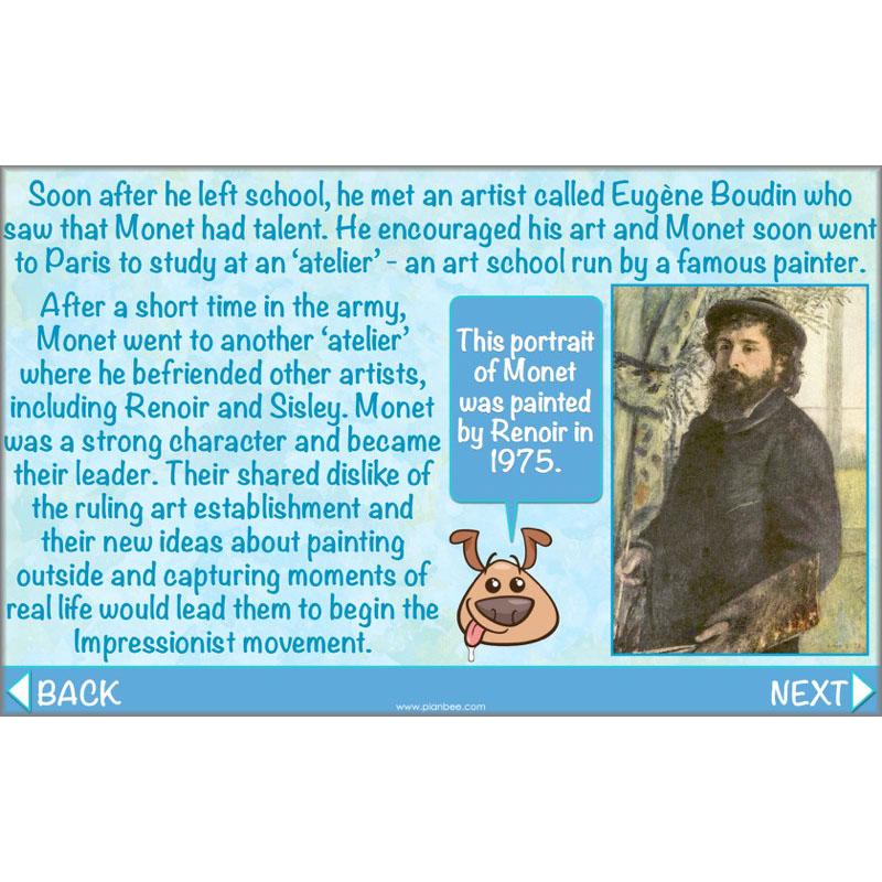 PlanBee Claude Monet KS2 Impressionism Art Lessons for Year 5/6