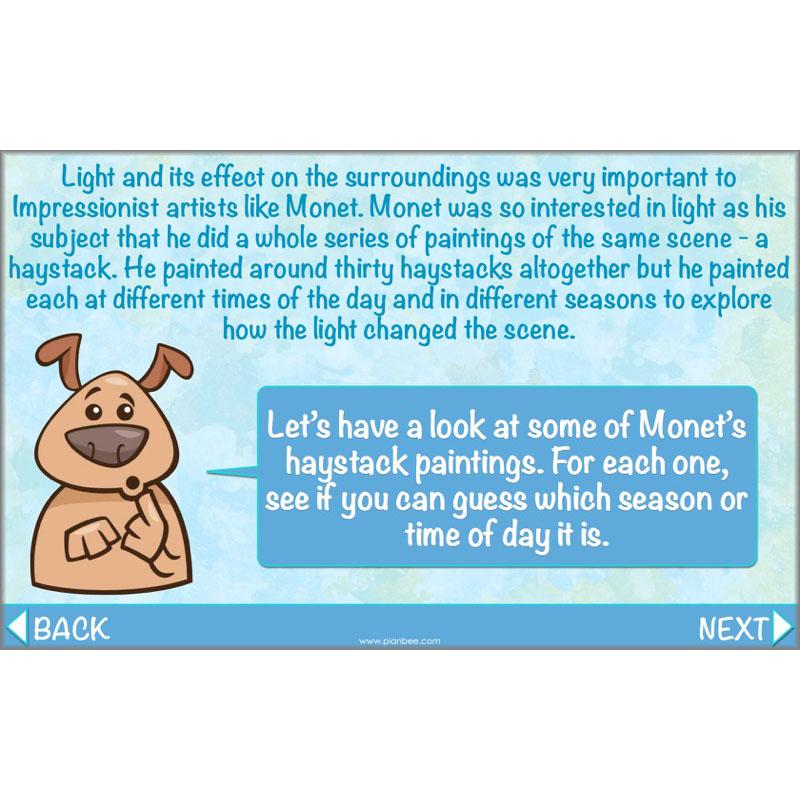 PlanBee Claude Monet KS2 Impressionism Art Lessons for Year 5/6