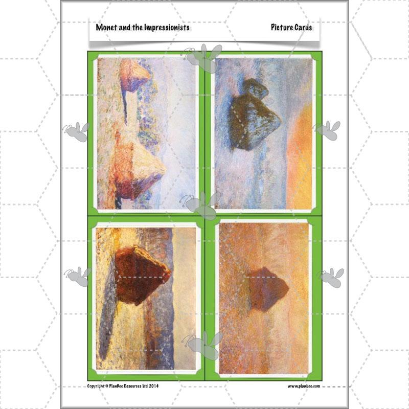 PlanBee Claude Monet KS2 Impressionism Art Lessons for Year 5/6