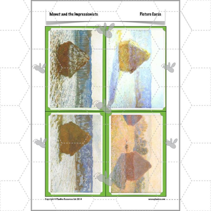 PlanBee Claude Monet KS2 Impressionism Art Lessons for Year 5/6