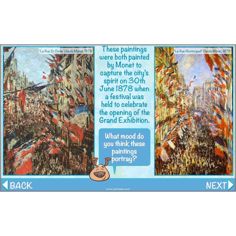 PlanBee Claude Monet KS2 Impressionism Art Lessons for Year 5/6