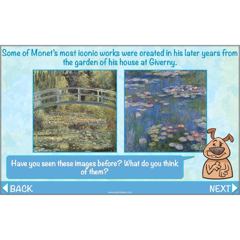 PlanBee Claude Monet KS2 Impressionism Art Lessons for Year 5/6