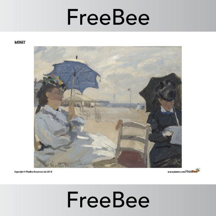 PlanBee Monet Jigsaw Pack | Free Resources | PlanBee