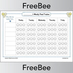 Free Printable Mood Diary Tracker for Kids by PlanBee