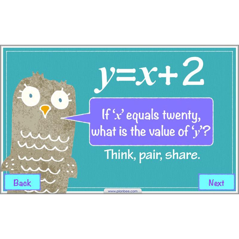 PlanBee More About Algebra: Year 6 algebra worksheets