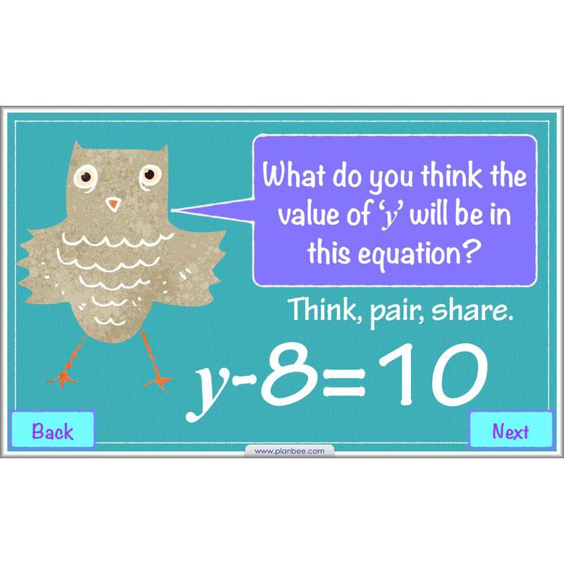 PlanBee More About Algebra: Year 6 algebra worksheets