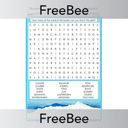 PlanBee Mountains Word Search | PlanBee FreeBees