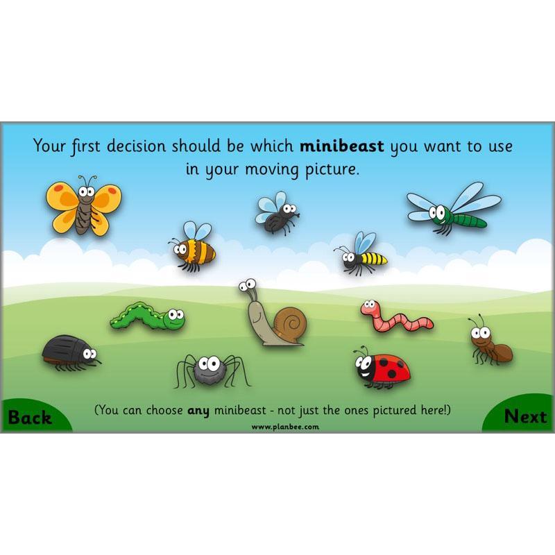 PlanBee Moving Minibeasts KS1 DT | Year 1 & Year 2 | PlanBee
