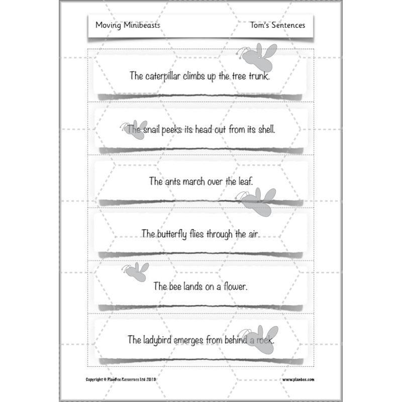 PlanBee Moving Minibeasts KS1 DT | Year 1 & Year 2 | PlanBee