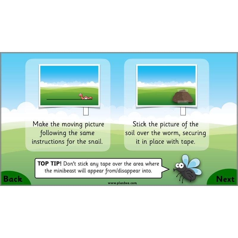 PlanBee Moving Minibeasts KS1 DT | Year 1 & Year 2 | PlanBee