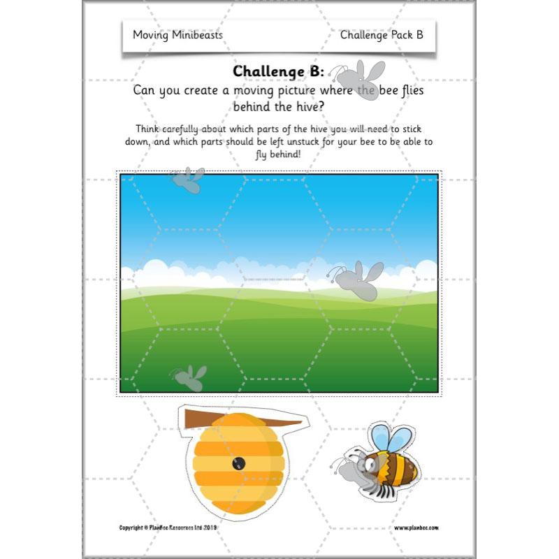 PlanBee Moving Minibeasts KS1 DT | Year 1 & Year 2 | PlanBee