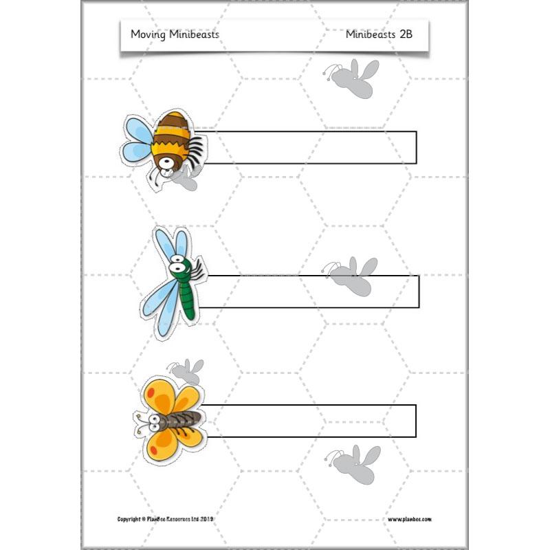 PlanBee Moving Minibeasts KS1 DT | Year 1 & Year 2 | PlanBee