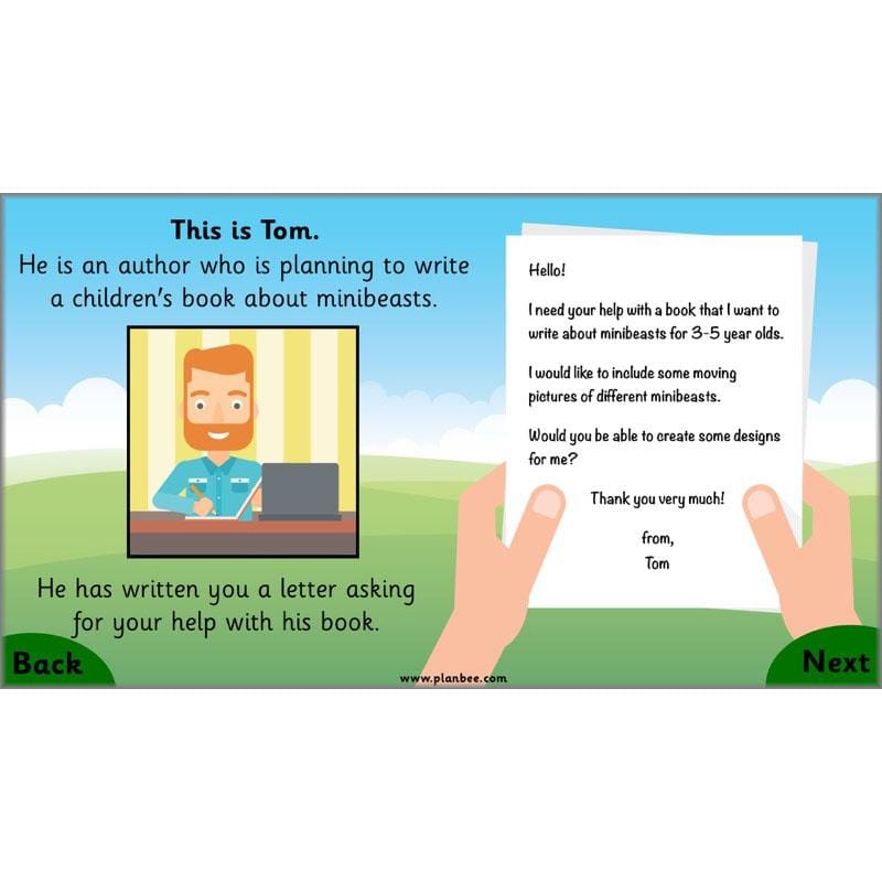 PlanBee Moving Minibeasts KS1 DT | Year 1 & Year 2 | PlanBee