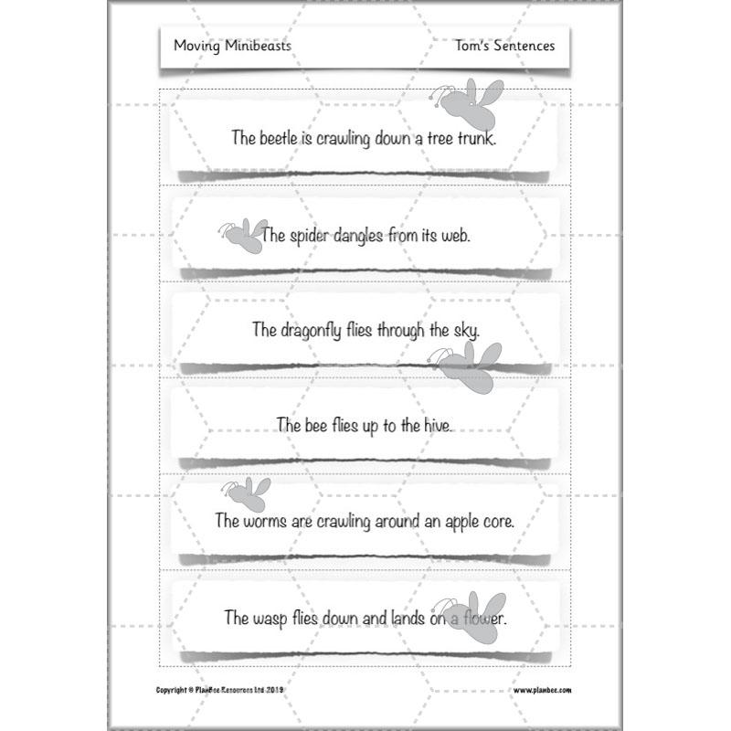 PlanBee Moving Minibeasts KS1 DT | Year 1 & Year 2 | PlanBee