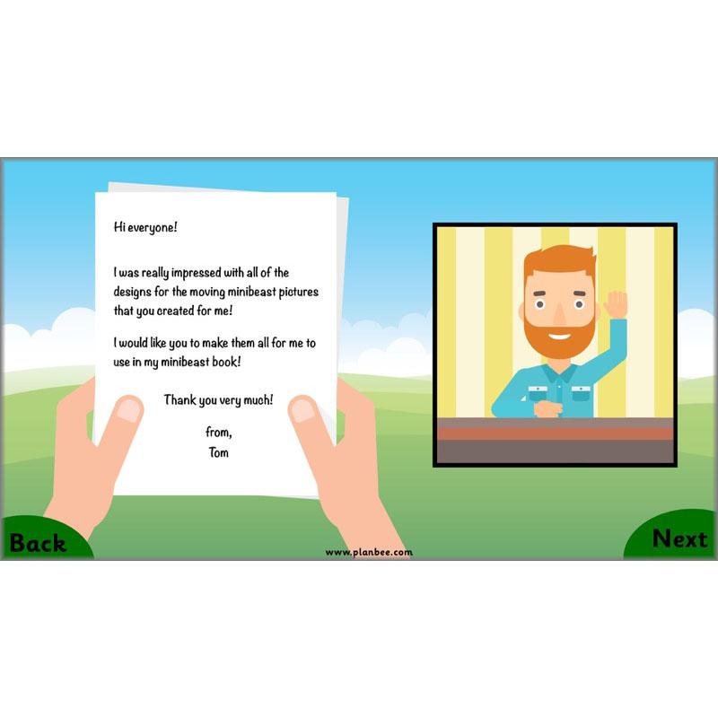 PlanBee Moving Minibeasts KS1 DT | Year 1 & Year 2 | PlanBee