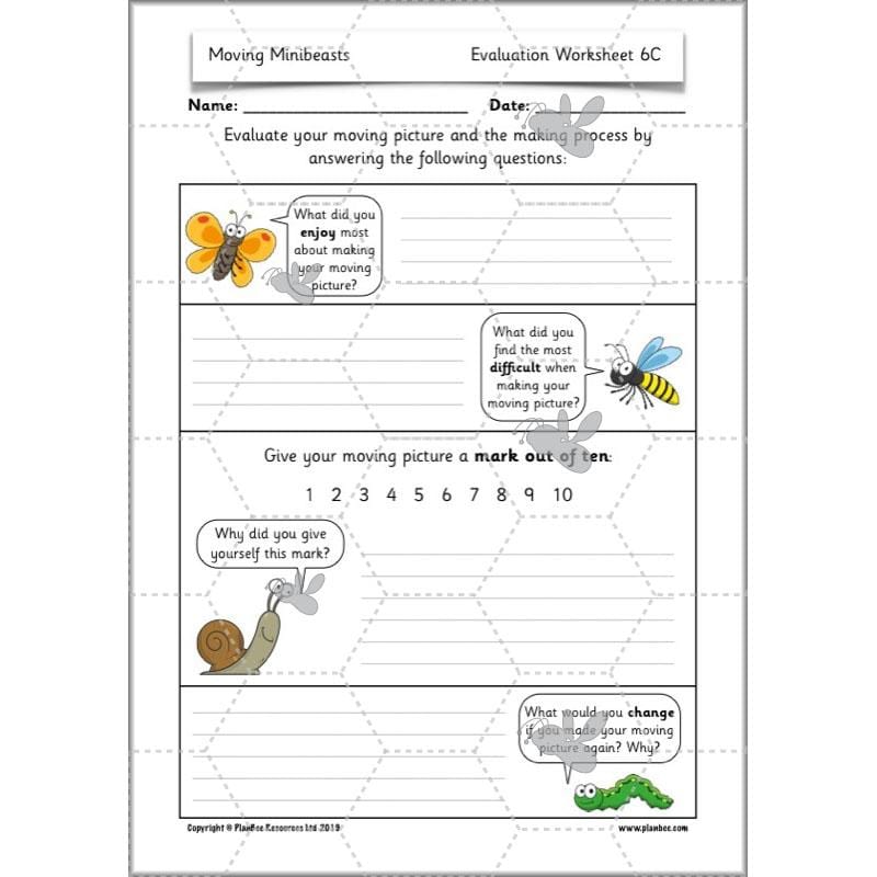 PlanBee Moving Minibeasts KS1 DT | Year 1 & Year 2 | PlanBee