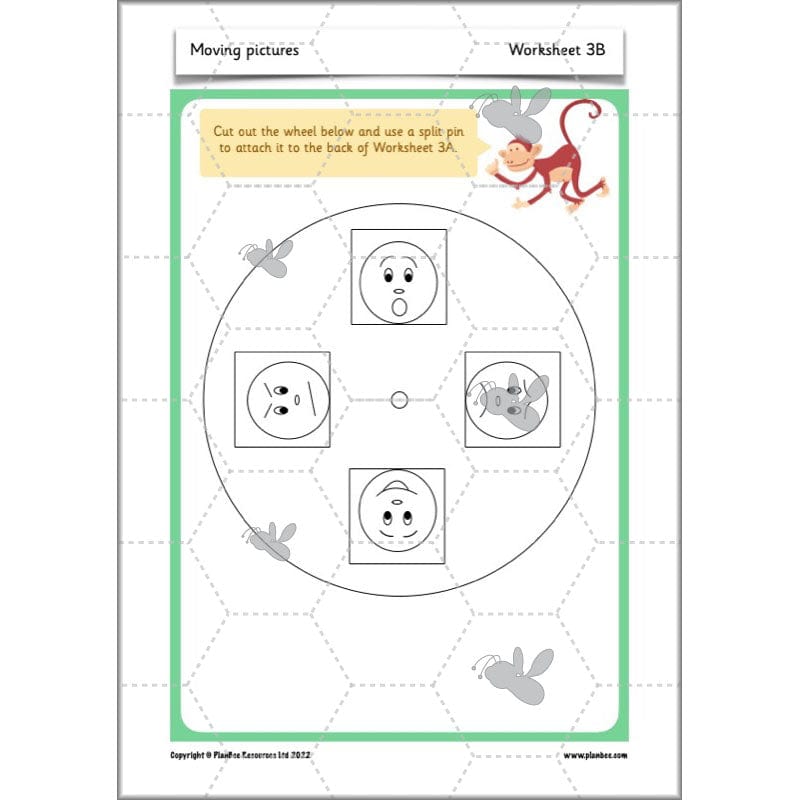 PlanBee Moving Pictures: KS1 DT Primary Resources for Year 1
