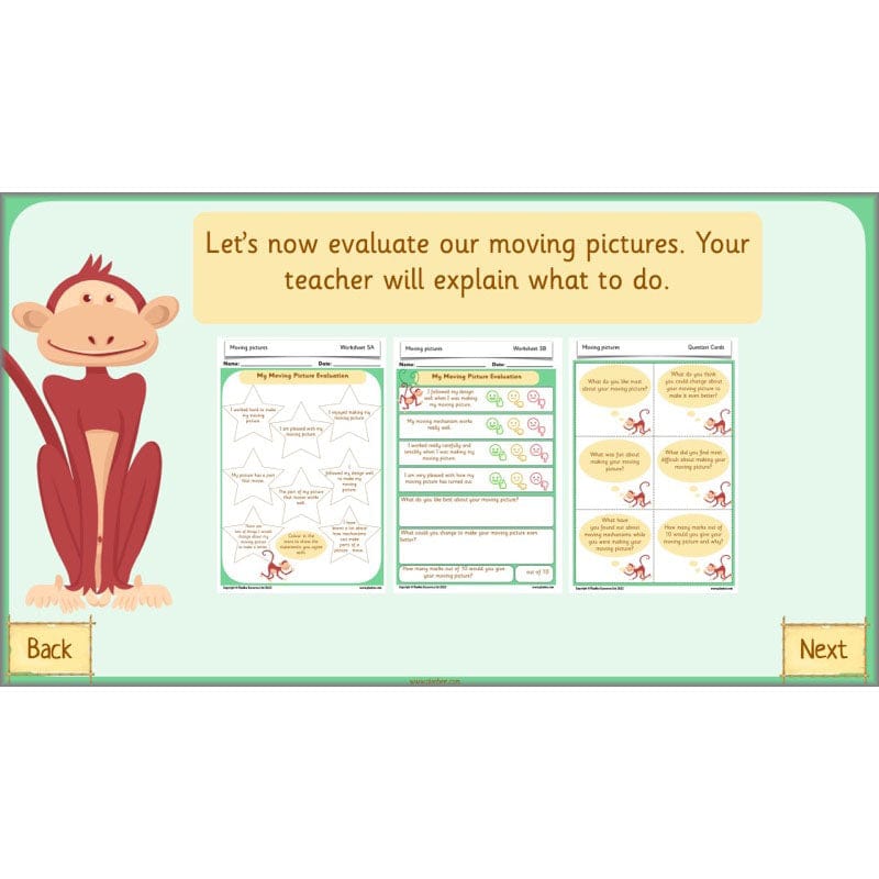 PlanBee Moving Pictures: KS1 DT Primary Resources for Year 1