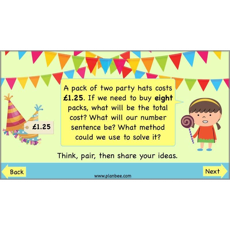 PlanBee Multiplication and Division Methods: Primary Maths Lessons for Year 4