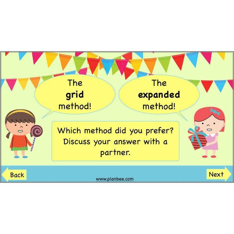 Multiplication and Division Methods Year 4 Maths by PlanBee