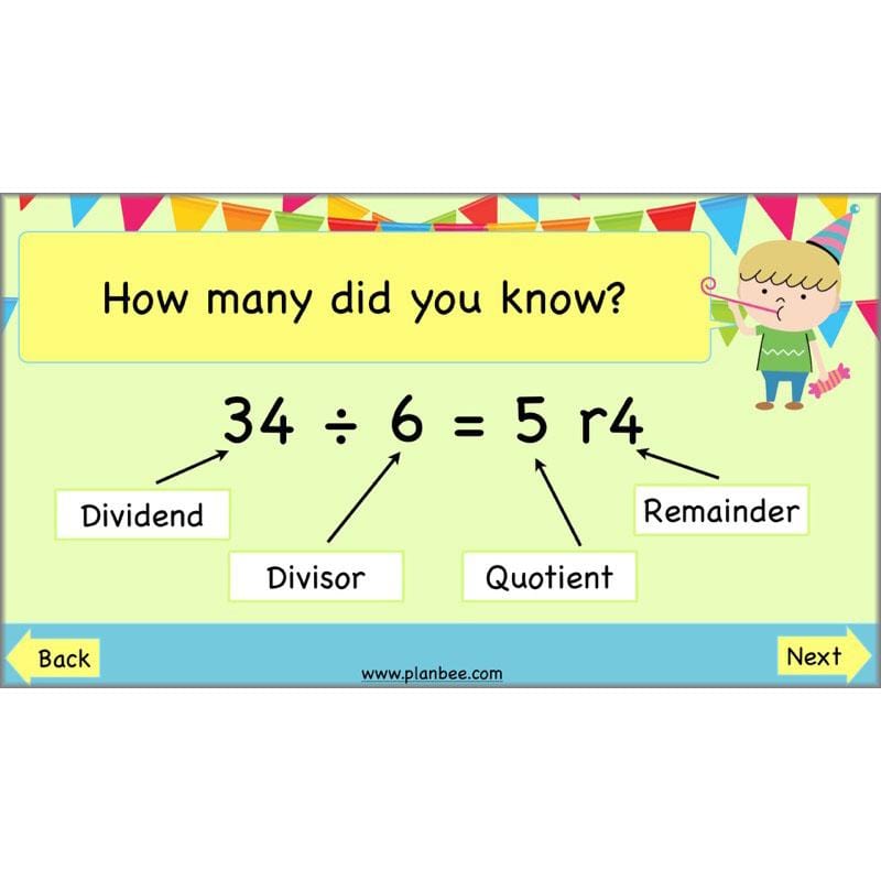 PlanBee Multiplication and Division Methods: Primary Maths Lessons for Year 4