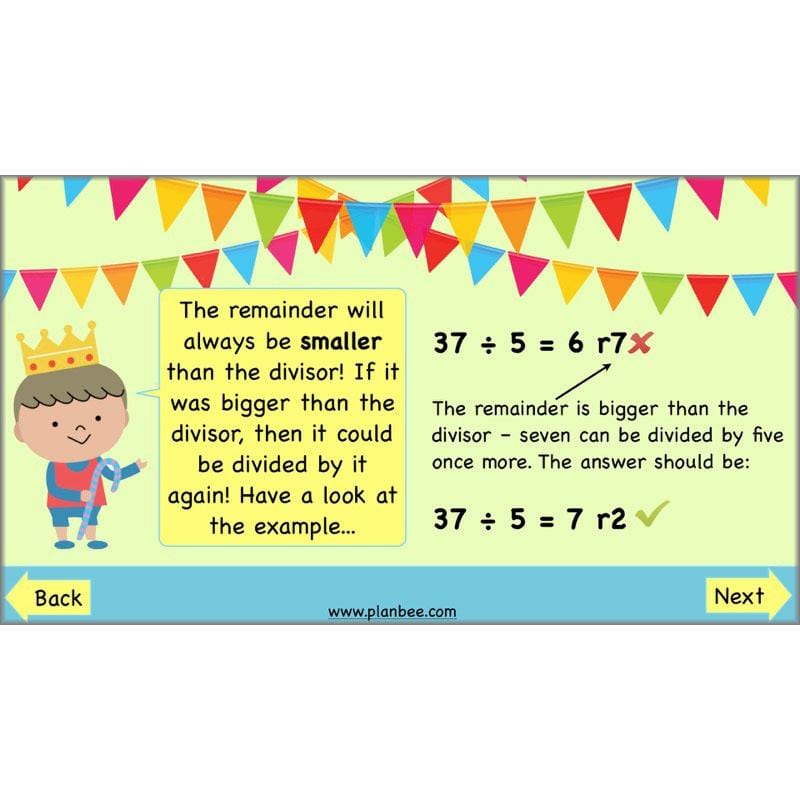 PlanBee Multiplication and Division Methods: Primary Maths Lessons for Year 4