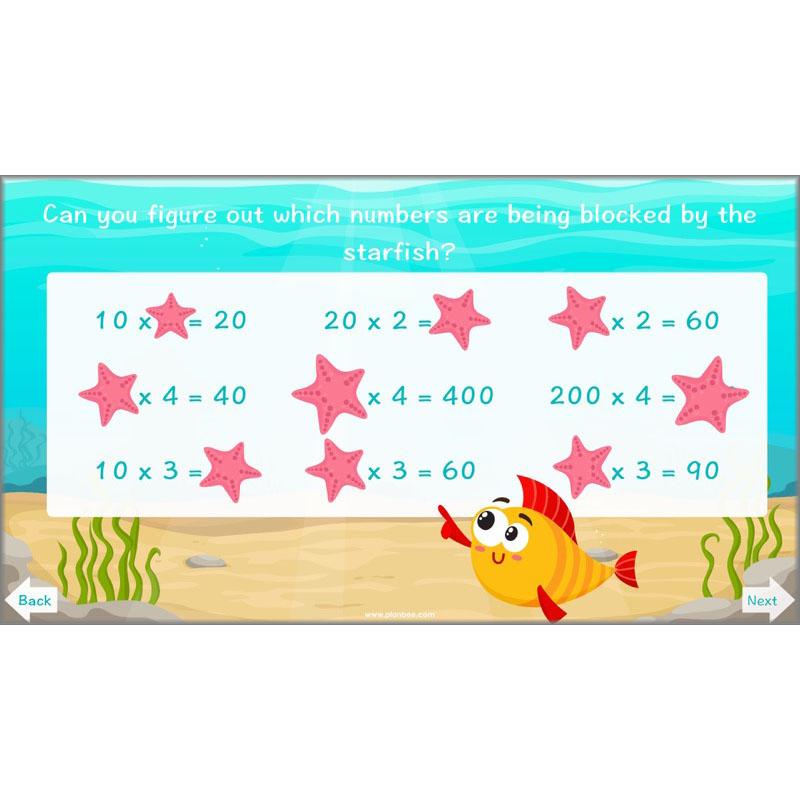 PlanBee Multiplication Problems: problem-solving and word problems – Year 3