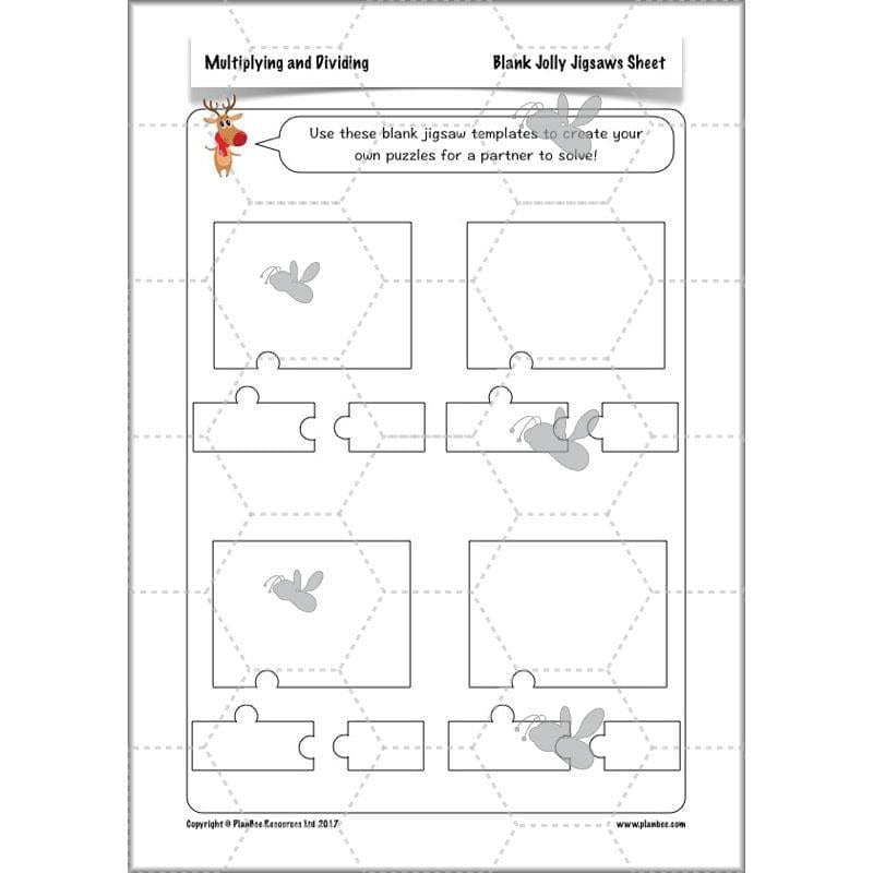 PlanBee Multiplying and Dividing: Complete Year 3 Maths scheme of work
