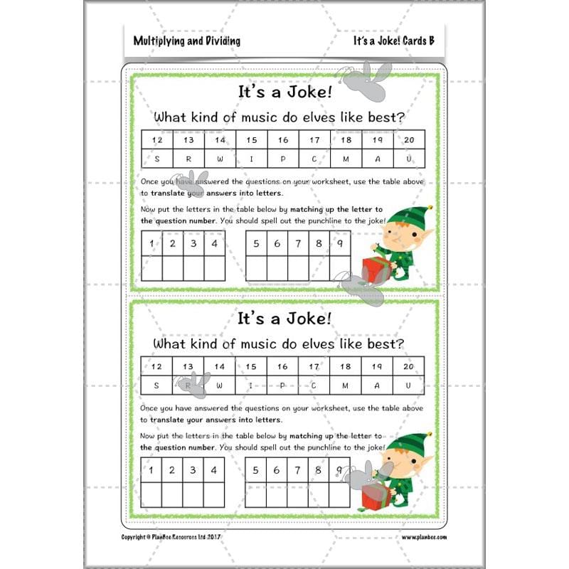 PlanBee Multiplying and Dividing: Complete Year 3 Maths scheme of work