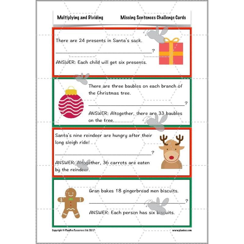 PlanBee Multiplying and Dividing: Complete Year 3 Maths scheme of work